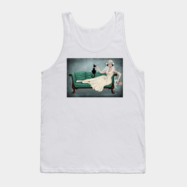 vintage bride Tank Top by vian